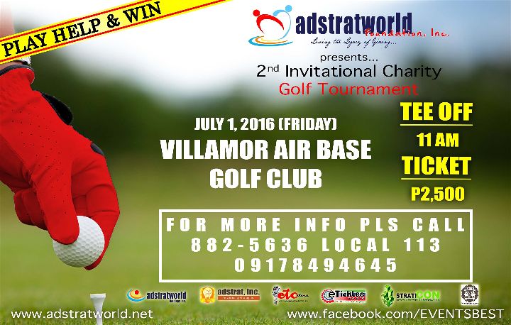 2nd Invitational Charity Golf Tournament @ Villamor Air Base Golf Club