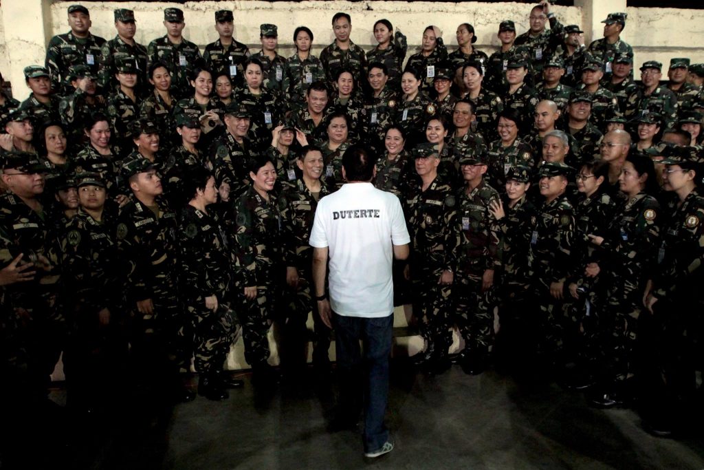 Duterte visits AFP