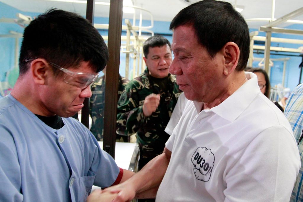 Duterte visits AFP