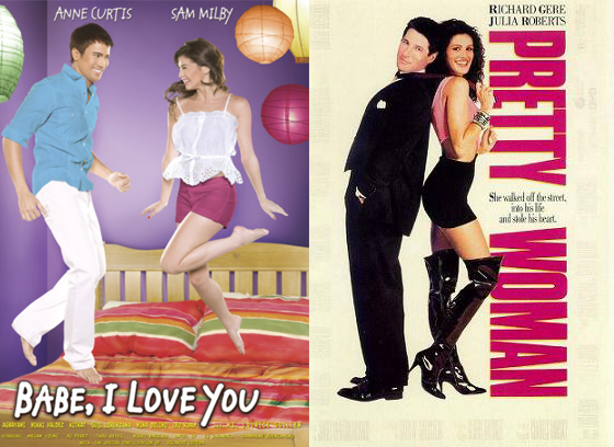 11 Filipino Movies Inspired By Hollywood Movies 9 Babe I Love You Pretty Woman