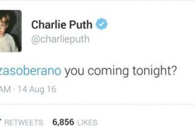 Charlie Puth Tweets Liza Soberano