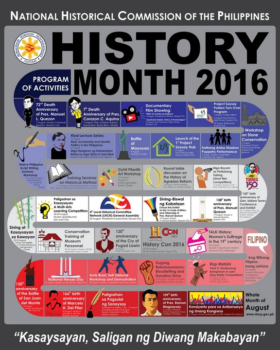 August is History Month