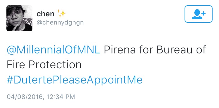 20 Wacky #DutertePleaseAppointMe Tweets to Give You a Good Laugh 6 IMG_0237