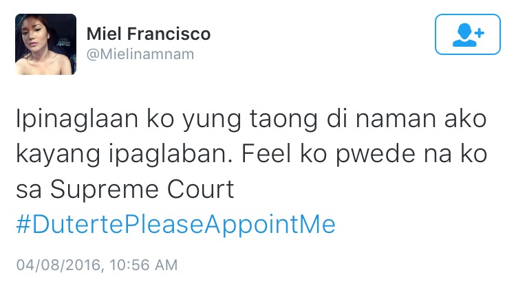 20 Wacky #DutertePleaseAppointMe Tweets to Give You a Good Laugh 7 IMG_0239