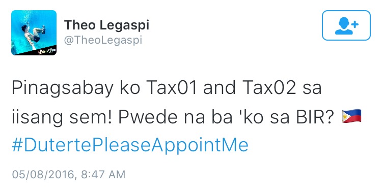 20 Wacky #DutertePleaseAppointMe Tweets to Give You a Good Laugh 13 IMG_0245