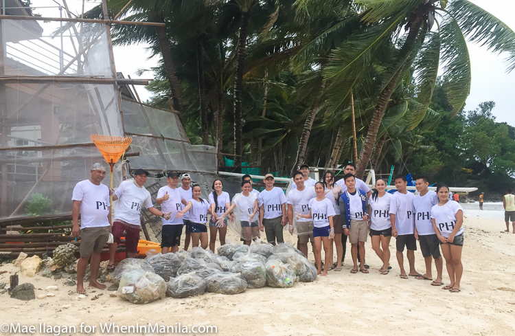 PHINMA Diniwid Beach Clean up Boracay Mae Ilagan 1 of 11