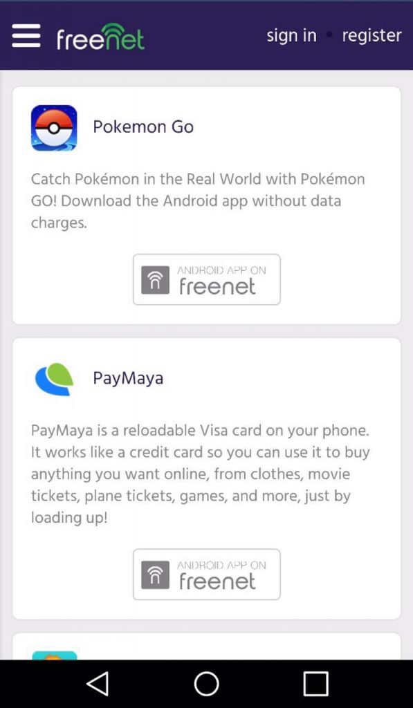 PokemonGO - freenet