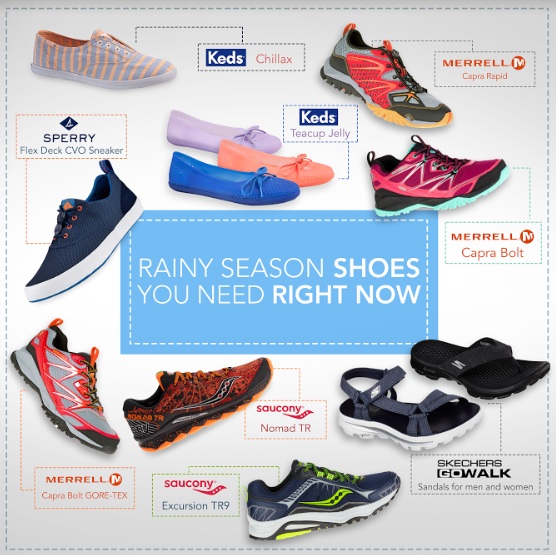 6 Types of Rainy Season Shoes You Need Right Now - When In Manila