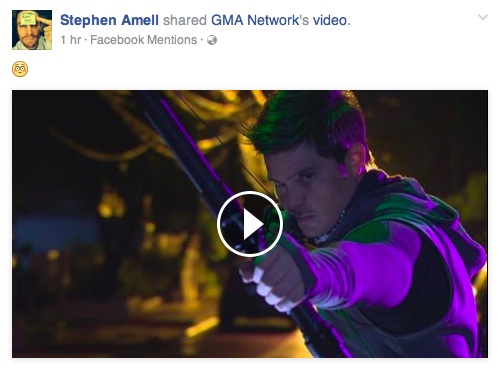 Stephen Amell Alyas Robin Hood