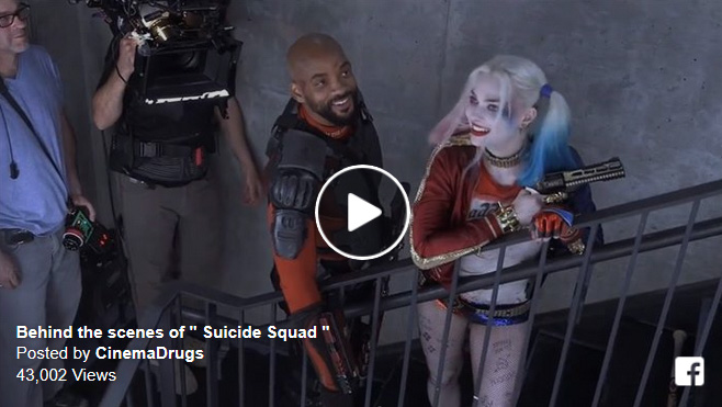 Behind the Scenes of Filming "Suicide Squad"
