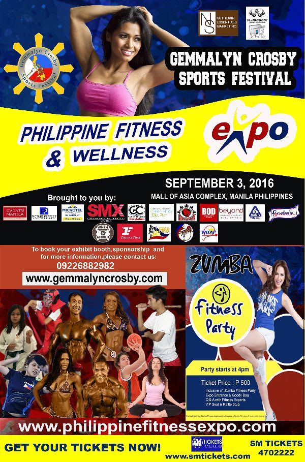Gemmalyn Crosby Meet Your Idols in Fitness and Sports at the Philippine Fitness and Wellness Expo 2016!