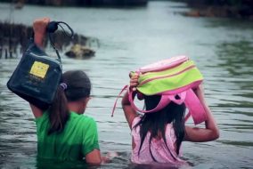 Yellow Boat of Hope Foundation Donates Boats in Remote Villages to Help Kids Get to School