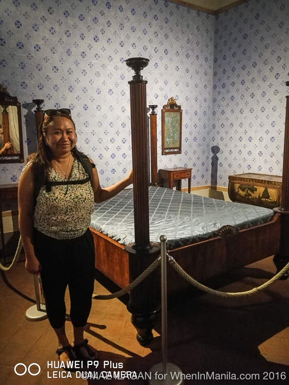 replica of the bed where Puccini was born
