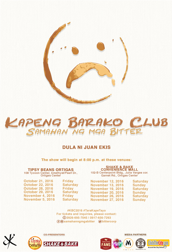 Kapeng Barako Club: Samahan ng mga Bitter (KBC) 1 Official KBC