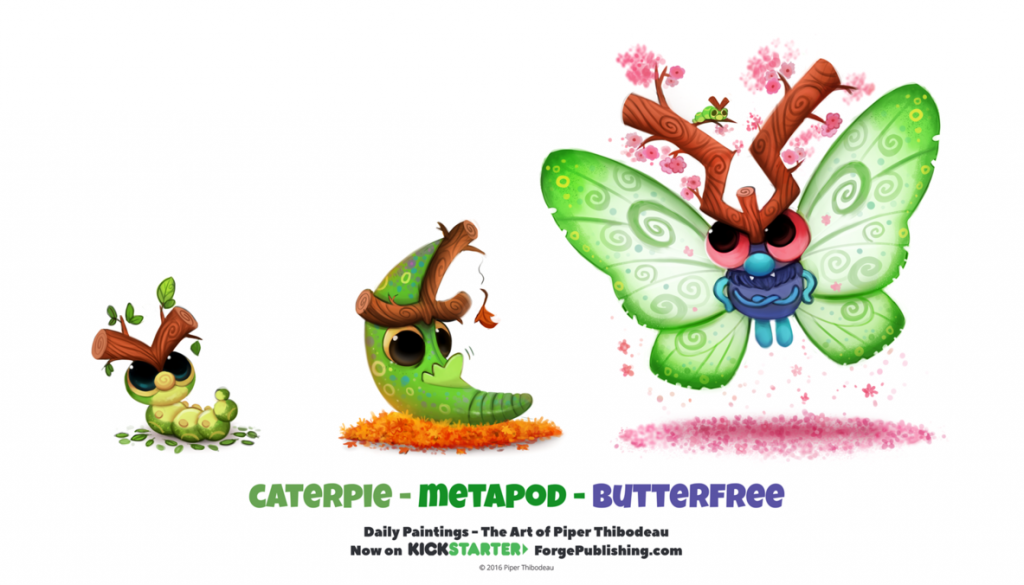 piper-thibodeau-pokemon-caterpie-metapod-butterfree