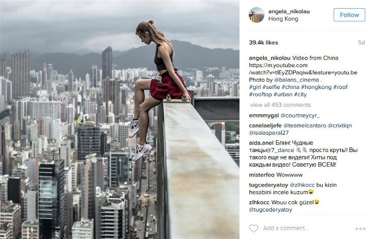 Russian Photographer Ups the Instagram Game with Death-Defying Selfies