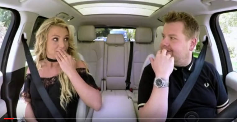 WATCH: Britney Spears Does Carpool Karaoke