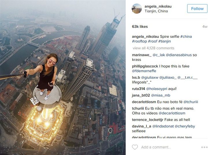 Russian Photographer Ups the Instagram Game with Death-Defying Selfies