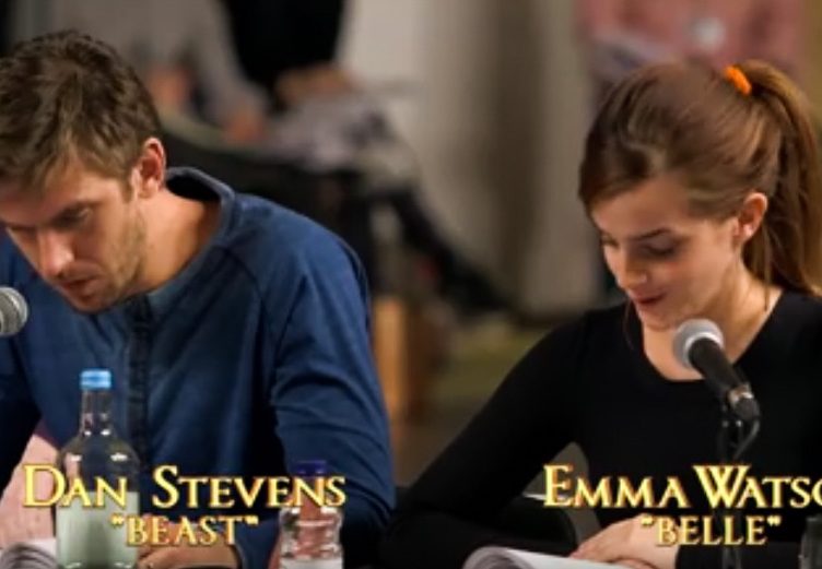 Sneak Peek of "Beauty and Beast" with Emma Watson Reading as Belle
