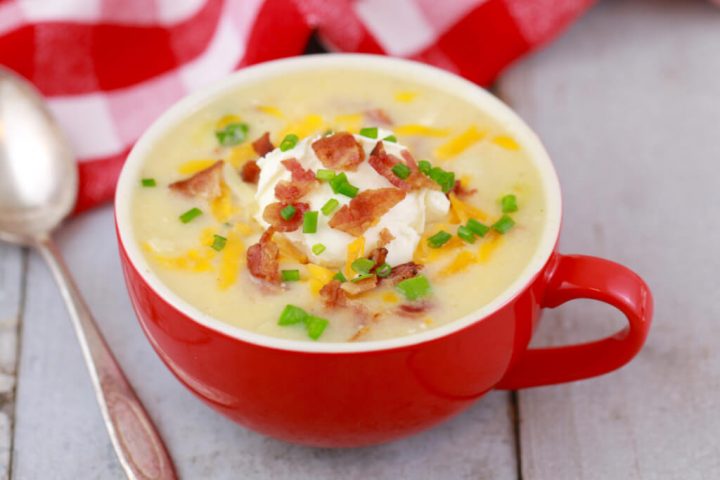 mug potato soup