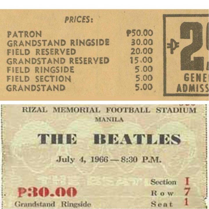 LOOK How Much Did It Cost To Watch A 1960s Beatles' Manila Concert
