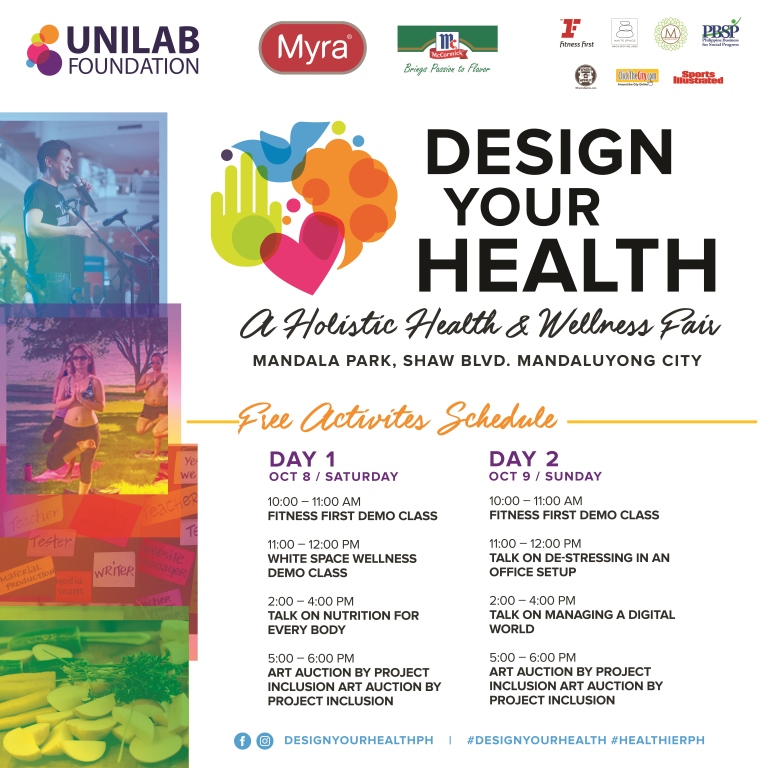 Design Your Health: A Holistic Health and Wellness Fair - When In Manila