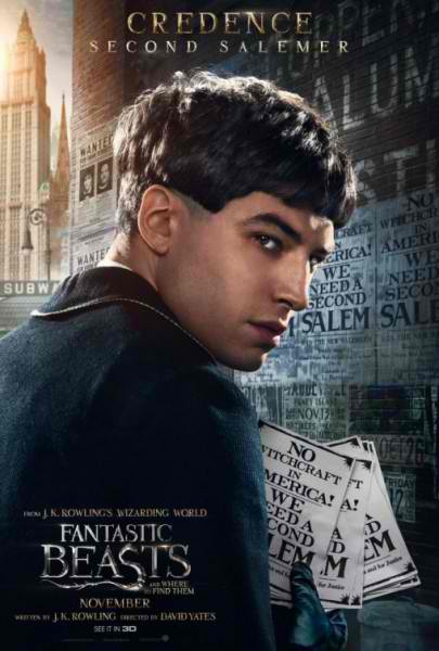 LOOK: The Posters of 'Fantastic Beasts and Where to Find Them' are Out!!! 7 fantastic-beasts-and-where-to-find-them-credence