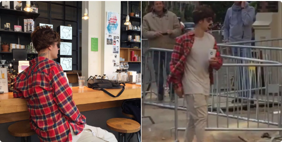 Justin Bieber disguise Amsterdam
