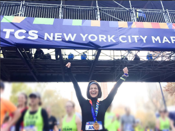 Anne Curtis NYC Marathon