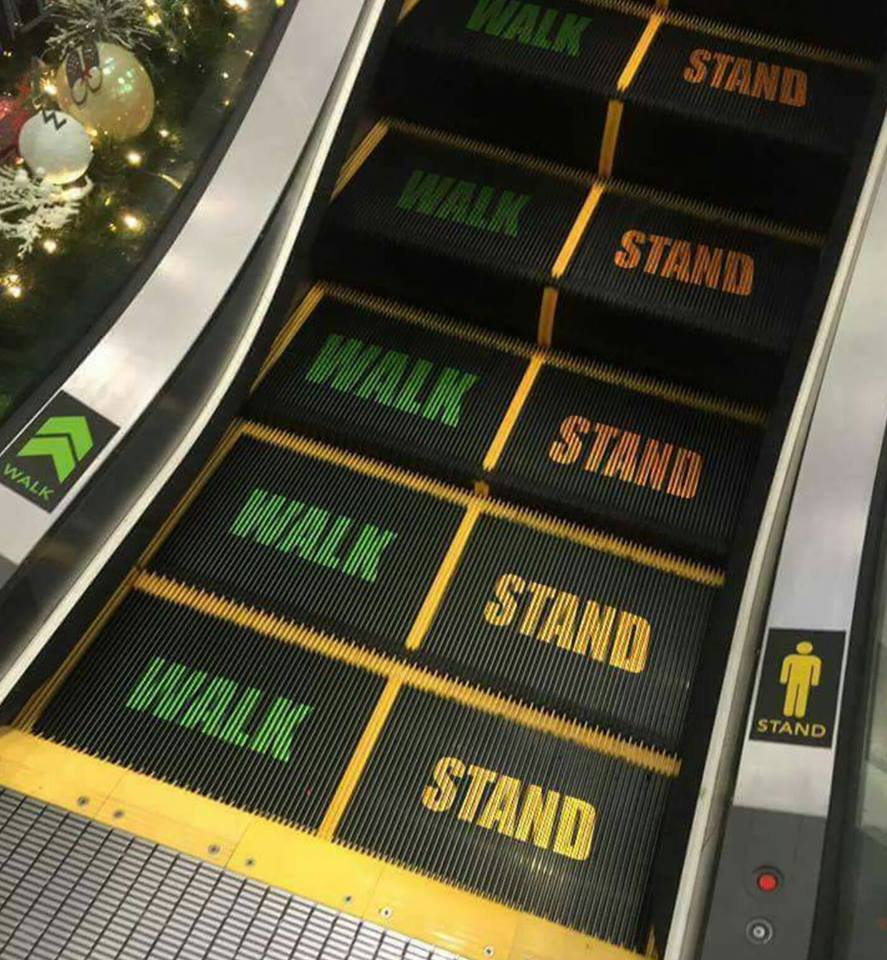 Escalator Etiquette