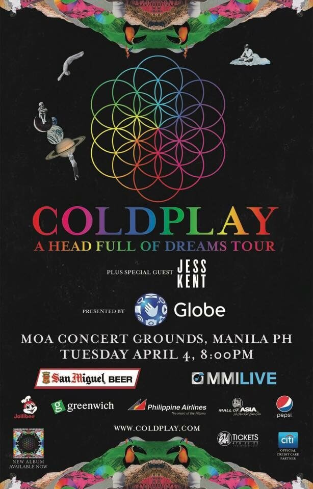 Coldplay In Manila Ticket Prices Concert Date Revealed SexiezPicz Web