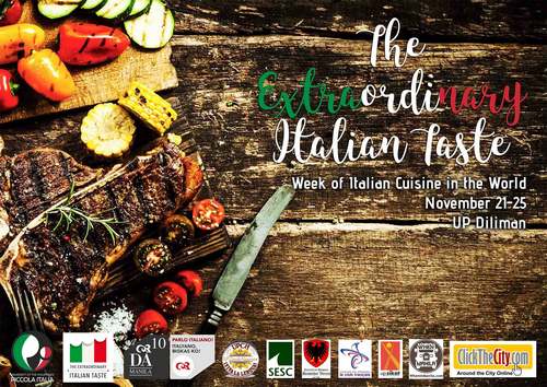 Italian Cuisine Week Promotional Materialg
