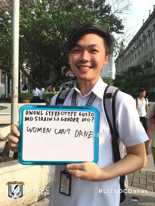 UST Students Answer: "Anong Stereotype Ang Gusto Mong Sirain sa Gender Mo?" 6 lit-soc-danas-6