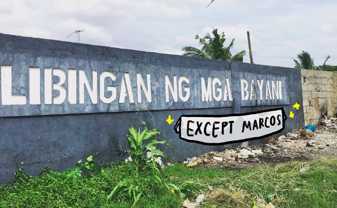 Marcos not a hero