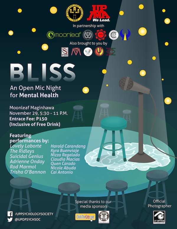 UP PsychSoc BLISS Open Mic Night