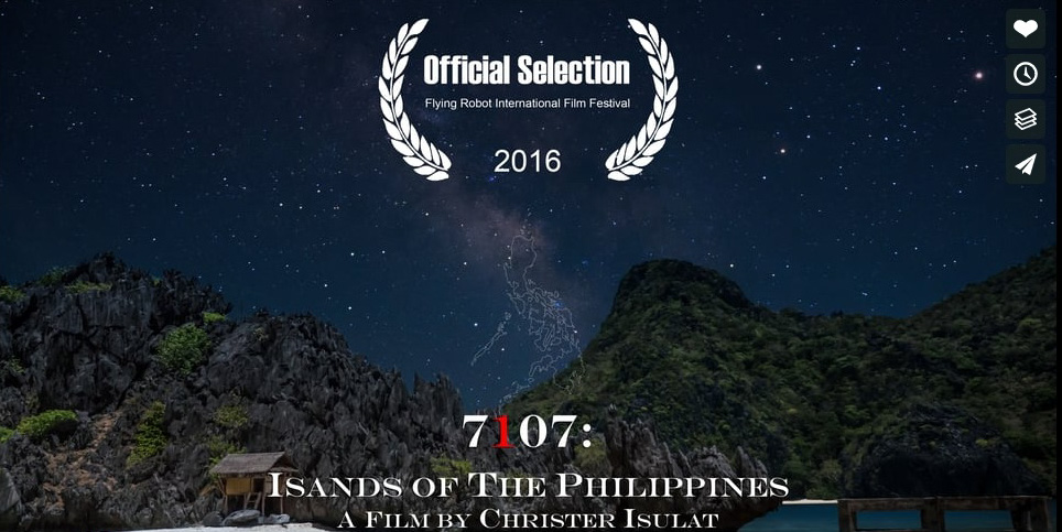 aerial film Islands of the Philippines