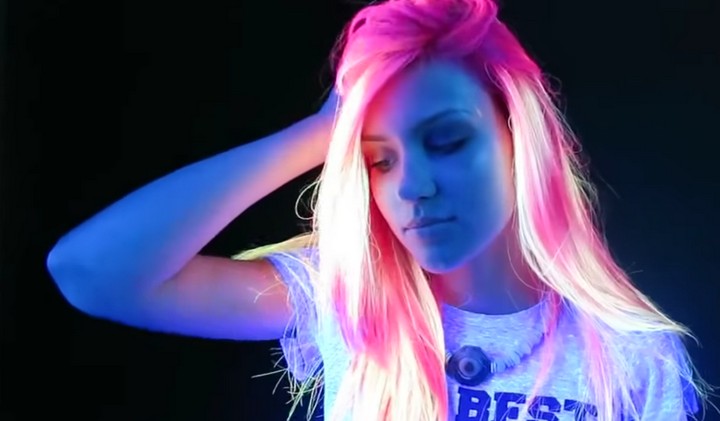 Guy Tang glow in the dark hair