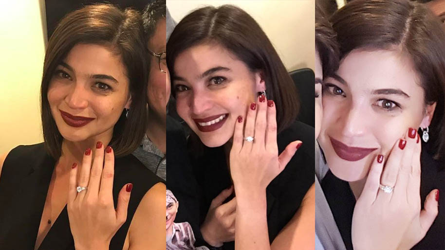 Here S A Glimpse Of Anne Curtis Beautiful Engagement Ring When In Manila