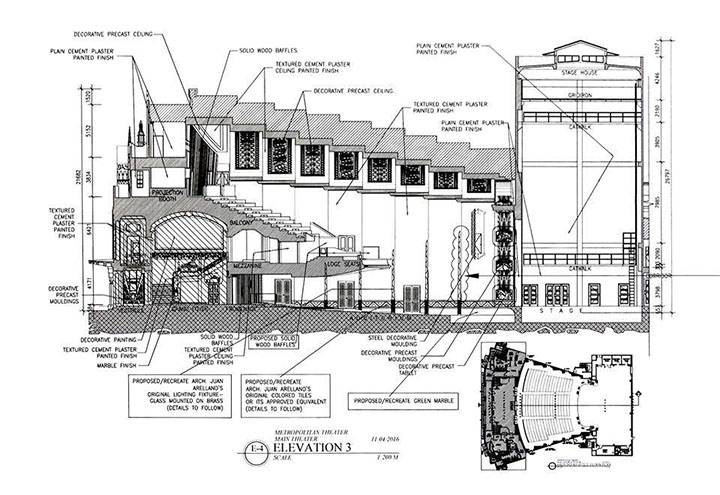 LOOK Blueprints For Restored Metropolitan Theater Promise a Beautiful Structure