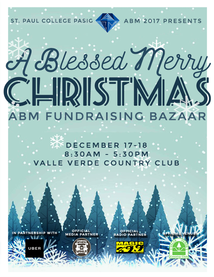 SPCP ABM Christmas Bazaar Poster