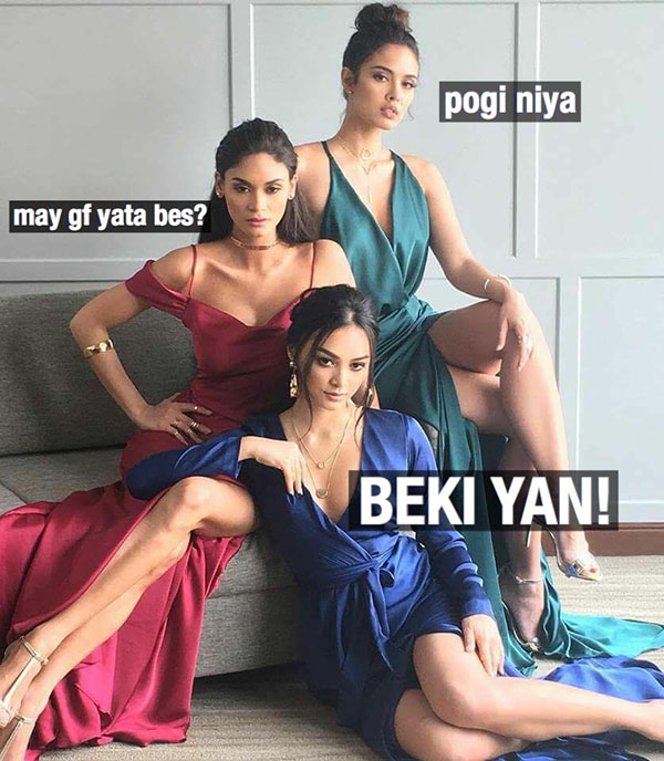 LOOK: PH Beauty Queens' Photo Shoot Becomes #SquadGoals Memes 5 kweens5