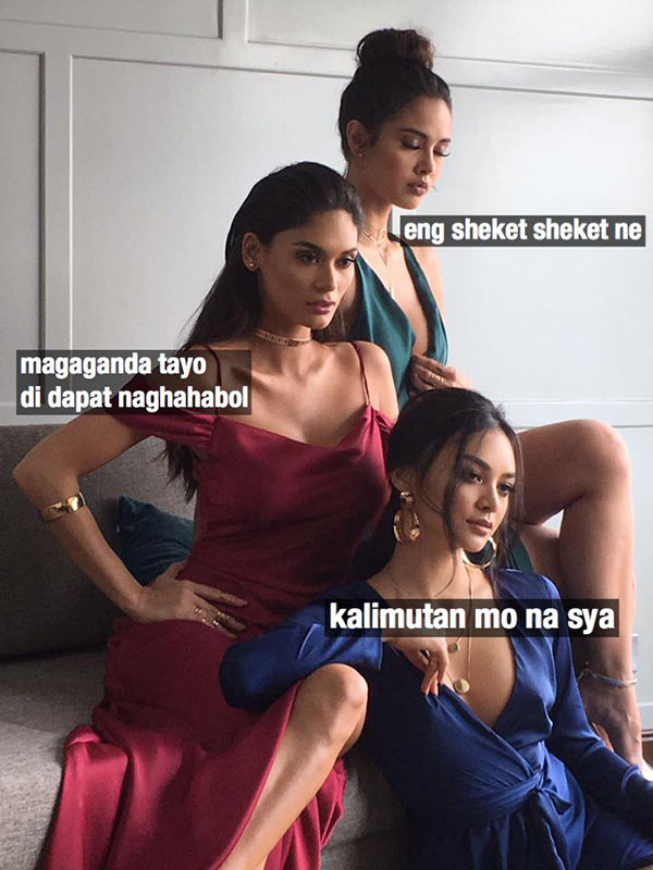 LOOK: PH Beauty Queens' Photo Shoot Becomes #SquadGoals Memes 6 kweens6