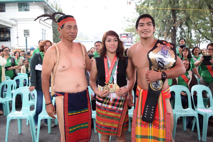 One Lightweight World Champion Eduard Folayang Baguio City Parade