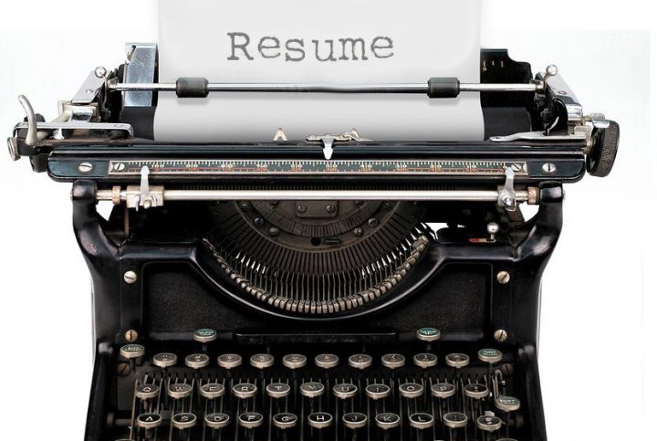 resume-typewriter