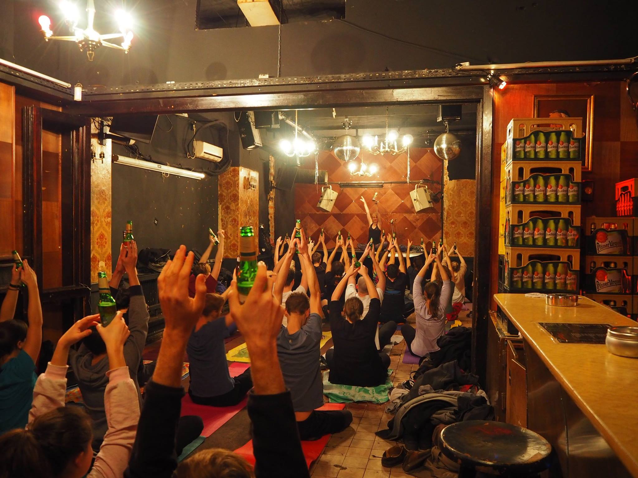 Beer Yoga