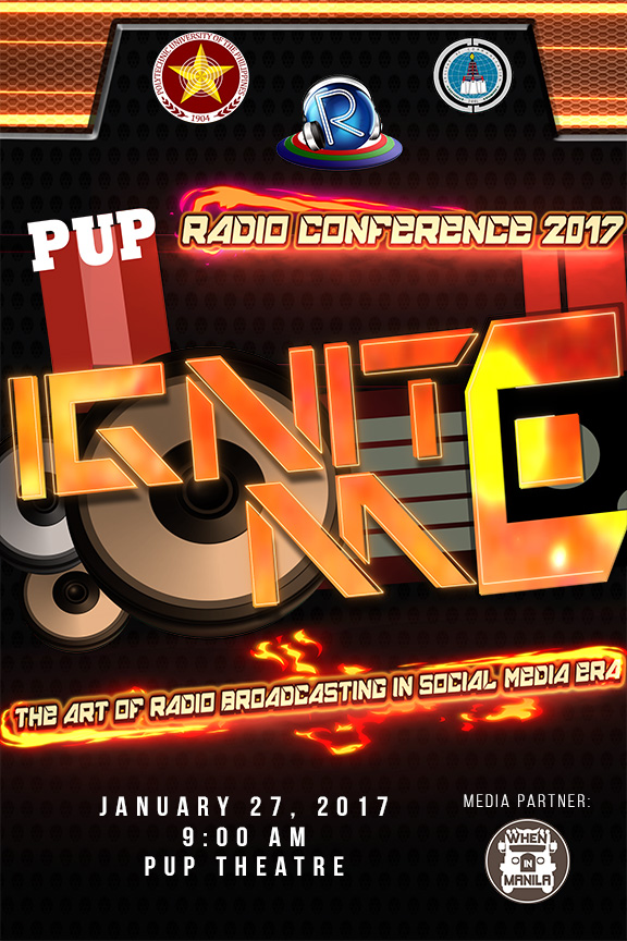 PUP Radio Conference 2017 Poster