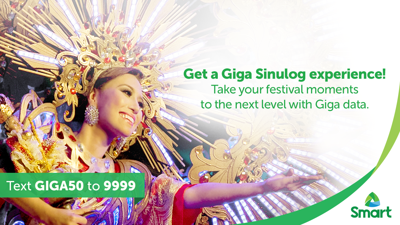 Sinulog Festival goes giga with Smart 3 Sinulog Festival goes giga with Smart