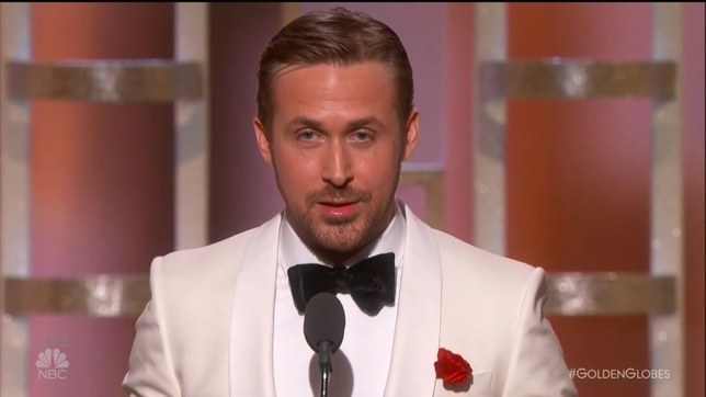 ryan gosling golden globes