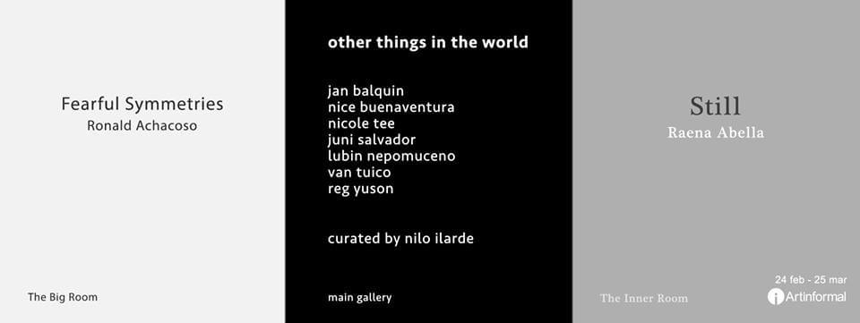 Other Things In The World at Artinformal 10 16864594_1249935198419752_3687216331711841038_n