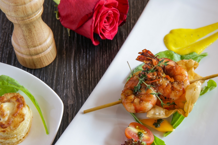 ERH Valentine's Dinner - Grilled Shrimp Skewer